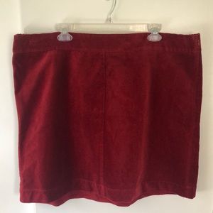 Loft Plus Corduroy Skirt